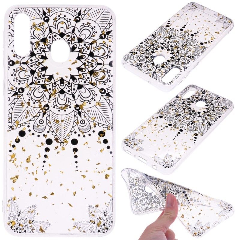 Hülle Samsung Galaxy A40 Handyhülle Mandala-Design