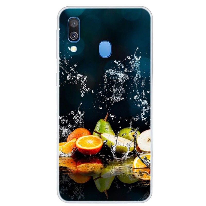 Hülle Samsung Galaxy A40 Handyhülle Zitrusspritzer