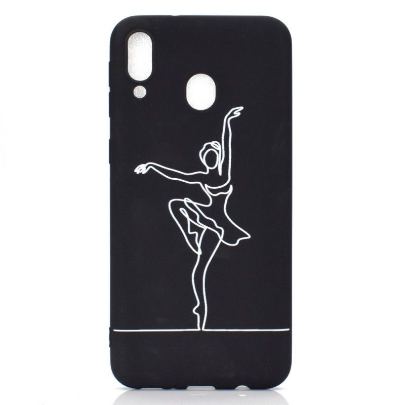 Hülle Samsung Galaxy A40 Kunstballerina