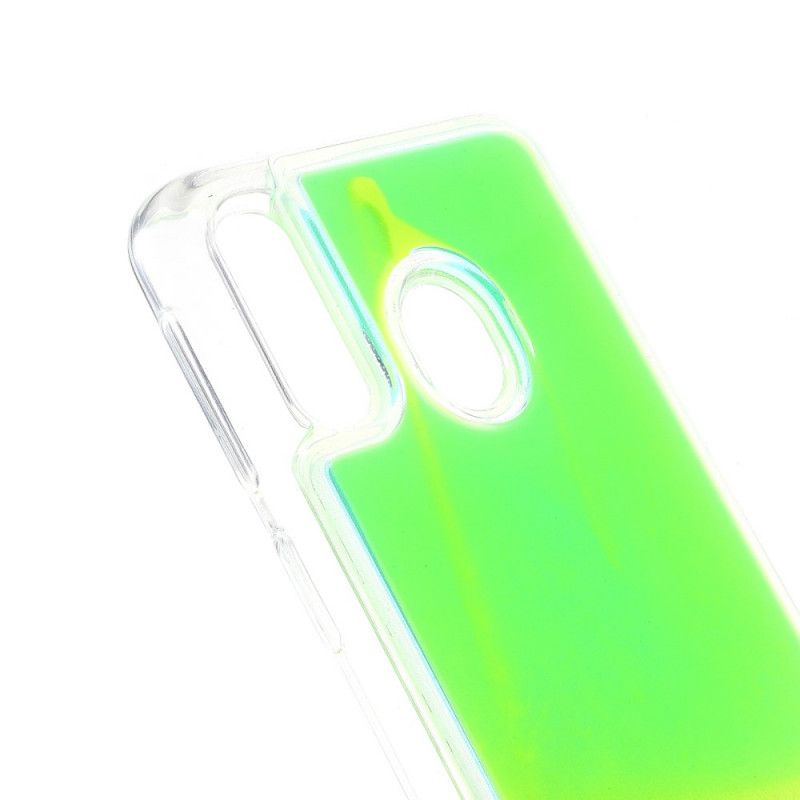 Hülle Samsung Galaxy A40 Lila Fluoreszierend