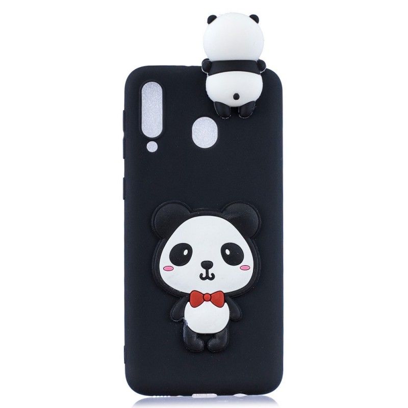 Hülle Samsung Galaxy A40 Rot 3D Warum Nicht Panda