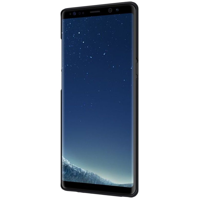 Hülle Samsung Galaxy Note 8 Schwarz Starrer Gefrosteter Nillkin