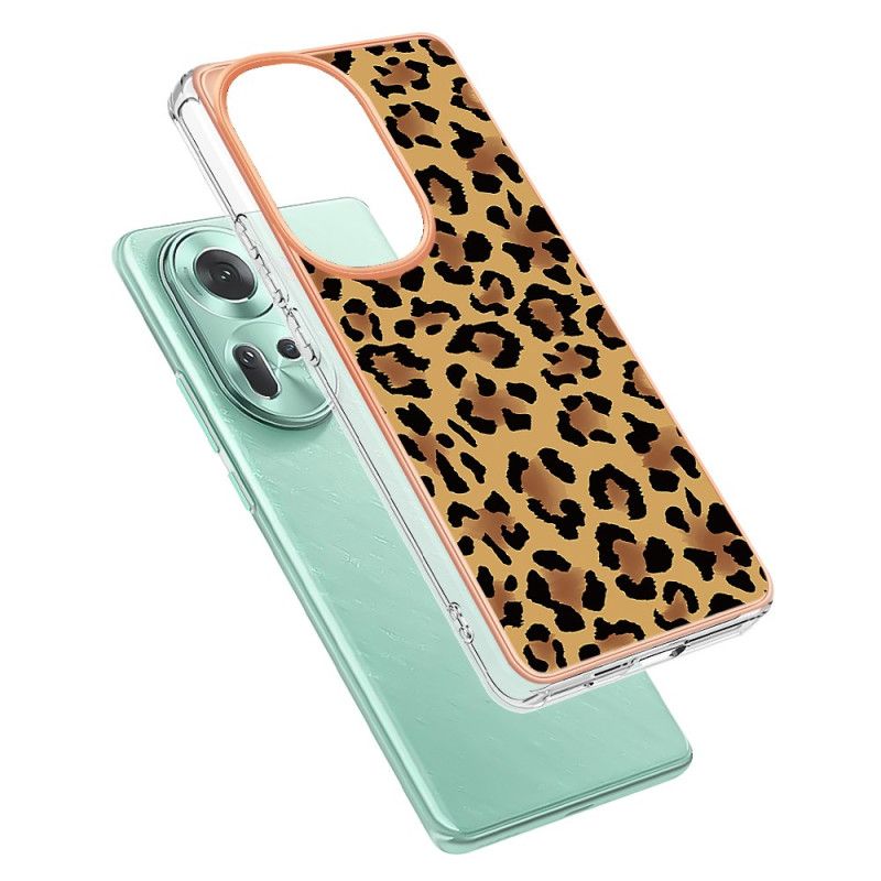 Hülle Oppo Reno 11 5g Handyhülle Leopardenmuster