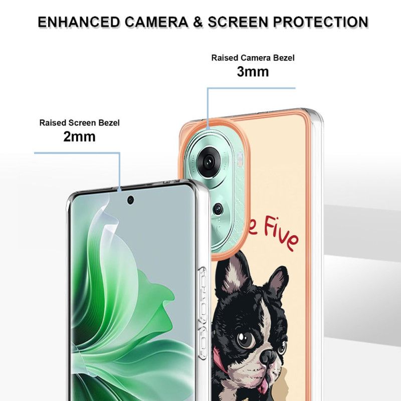 Hülle Oppo Reno 11 5g Hund Gib Mir Fünf