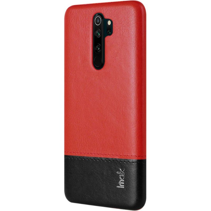 Hülle Xiaomi Redmi Note 8 Pro Rot Ledereffekt Der Imak Ruiyi-Serie