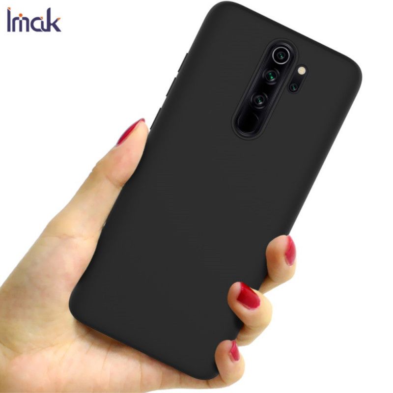 Hülle Xiaomi Redmi Note 8 Pro Schwarz Gefrostetes Imak