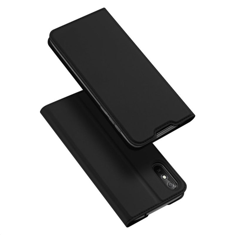 Flip Case Xiaomi Redmi 9A Schwarz Pro-Dux-Ducis-Haut