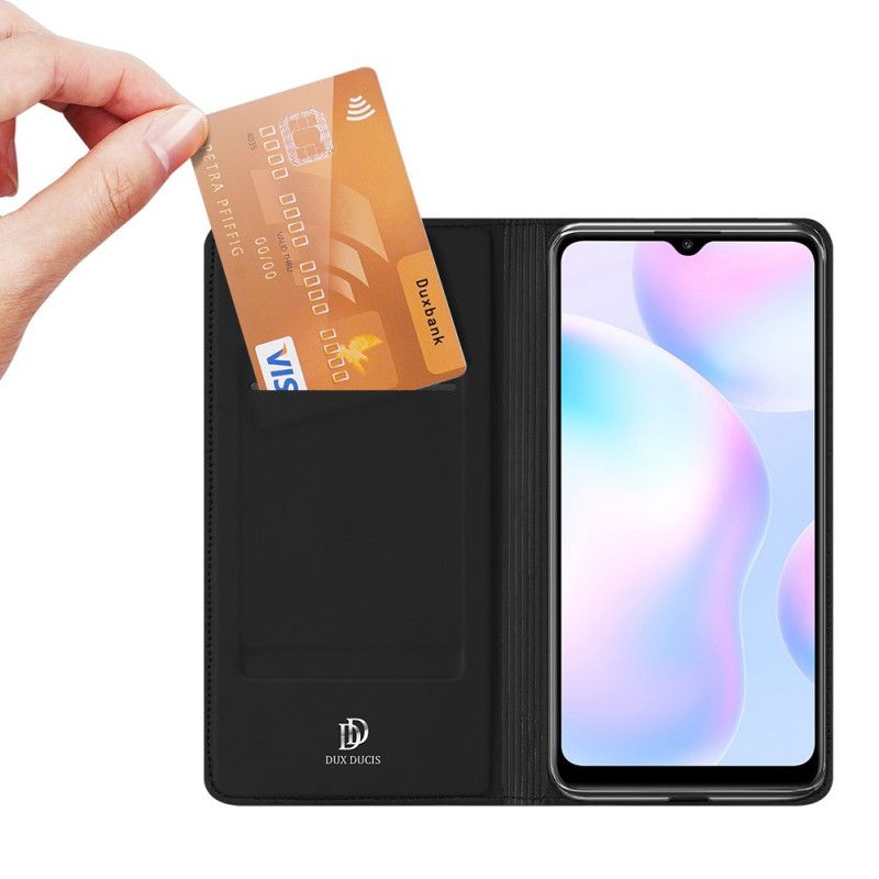 Flip Case Xiaomi Redmi 9A Schwarz Pro-Dux-Ducis-Haut