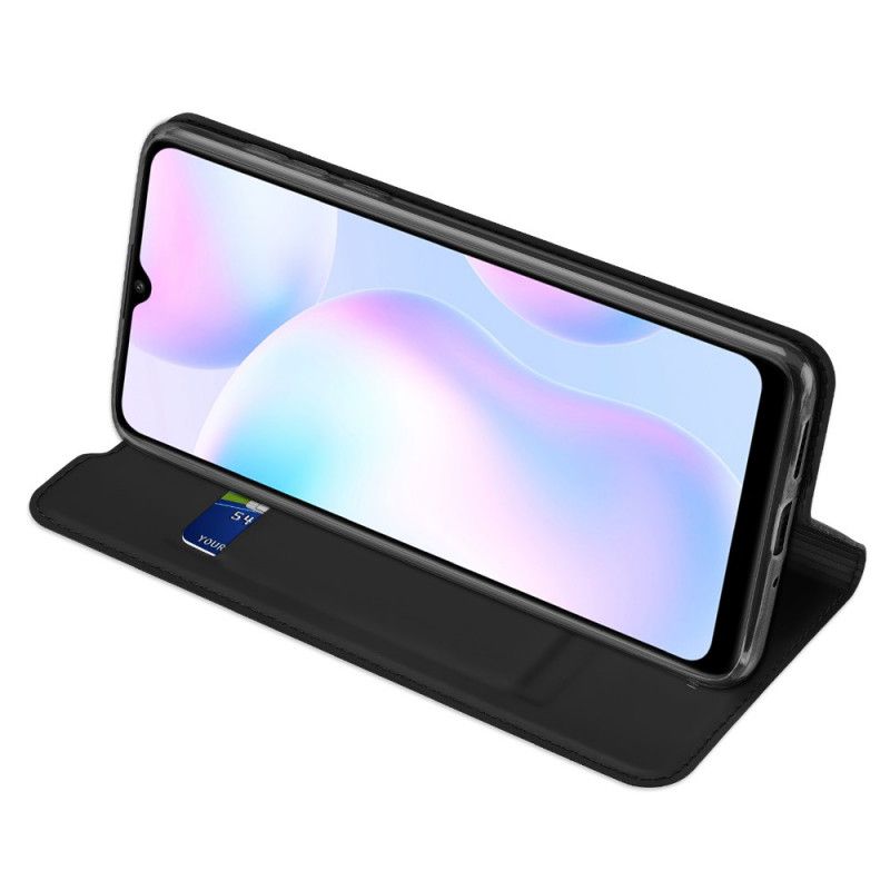 Flip Case Xiaomi Redmi 9A Schwarz Pro-Dux-Ducis-Haut