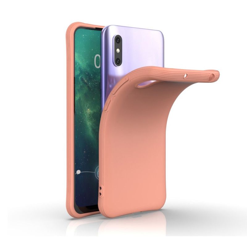 Hülle Für Xiaomi Redmi 9A Schwarz Flexibles Mattes Silikon