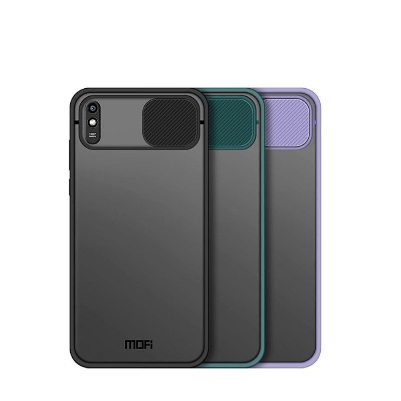 Hülle Xiaomi Redmi 9A Schwarz Abdeckung Des Mofi-Fotomoduls