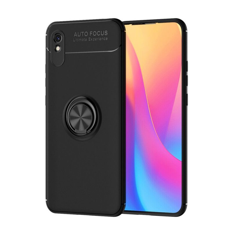 Hülle Xiaomi Redmi 9A Schwarz Drehring