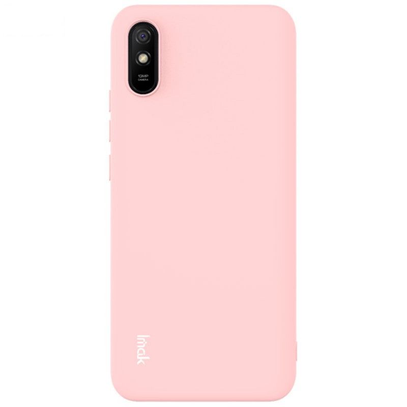 Hülle Xiaomi Redmi 9A Schwarz Fällfarben Der Imak Uc-2-Serie