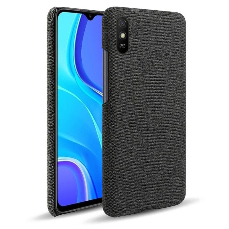 Hülle Xiaomi Redmi 9A Schwarz Ksq Schickes Gewebe