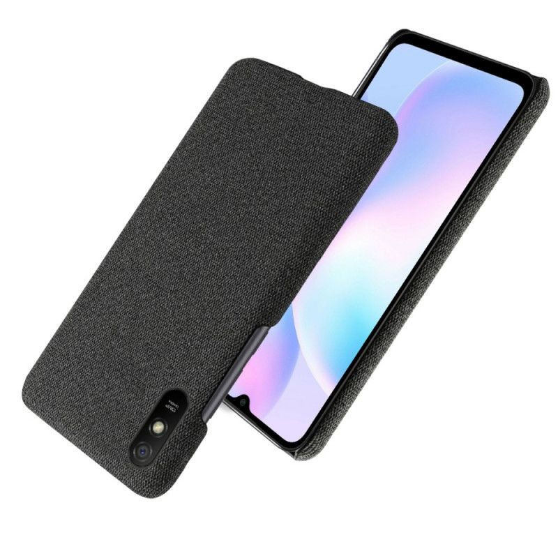 Hülle Xiaomi Redmi 9A Schwarz Ksq Schickes Gewebe