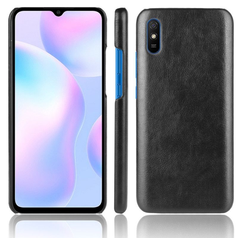 Hülle Xiaomi Redmi 9A Schwarz Performance-Ledereffekt