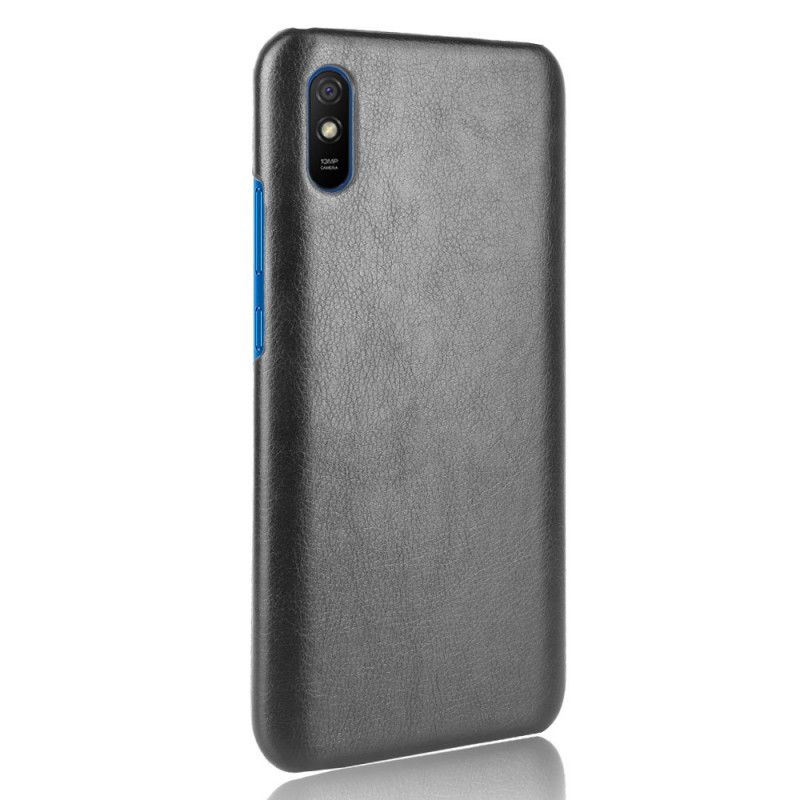 Hülle Xiaomi Redmi 9A Schwarz Performance-Ledereffekt