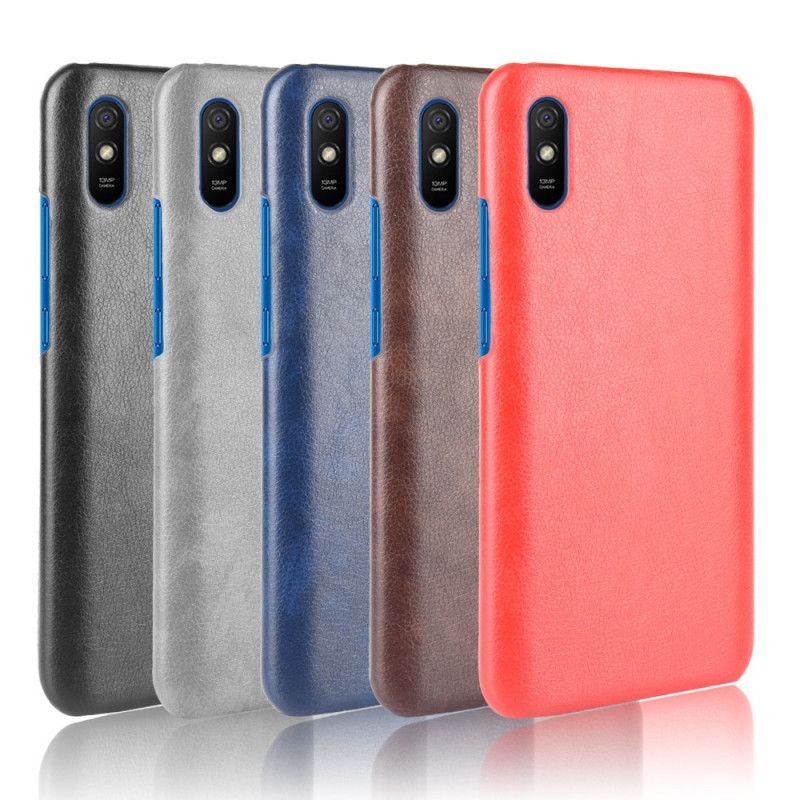 Hülle Xiaomi Redmi 9A Schwarz Performance-Ledereffekt