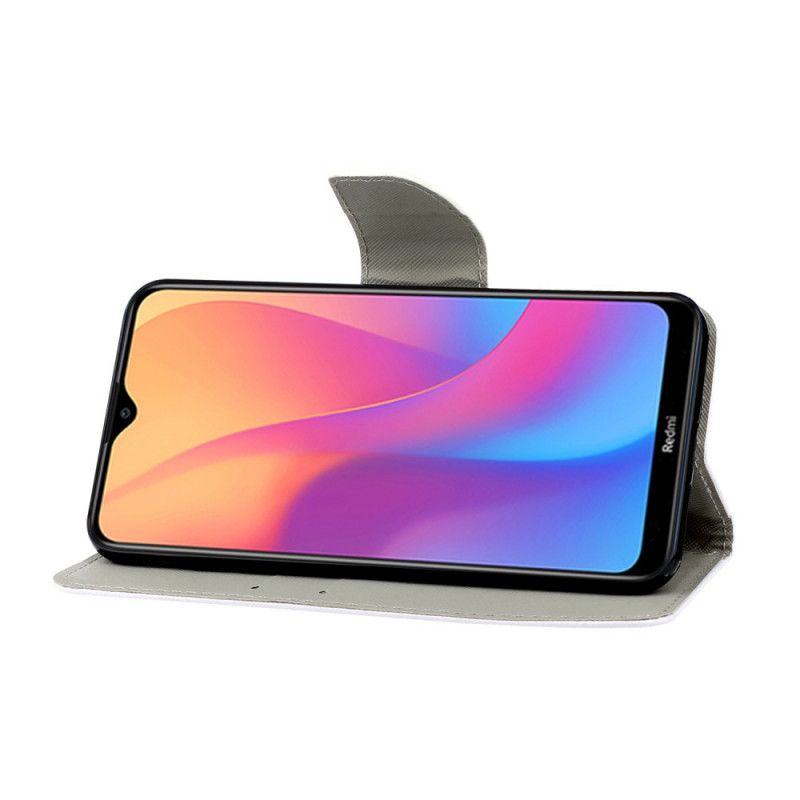 Lederhüllen Xiaomi Redmi 9A Nie Aufhören. Marine Mit Tanga Zu Träumen