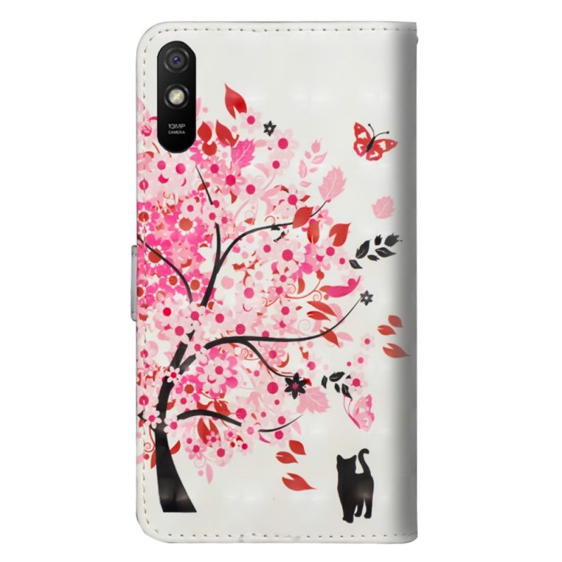 Lederhüllen Xiaomi Redmi 9A Rosa Baum