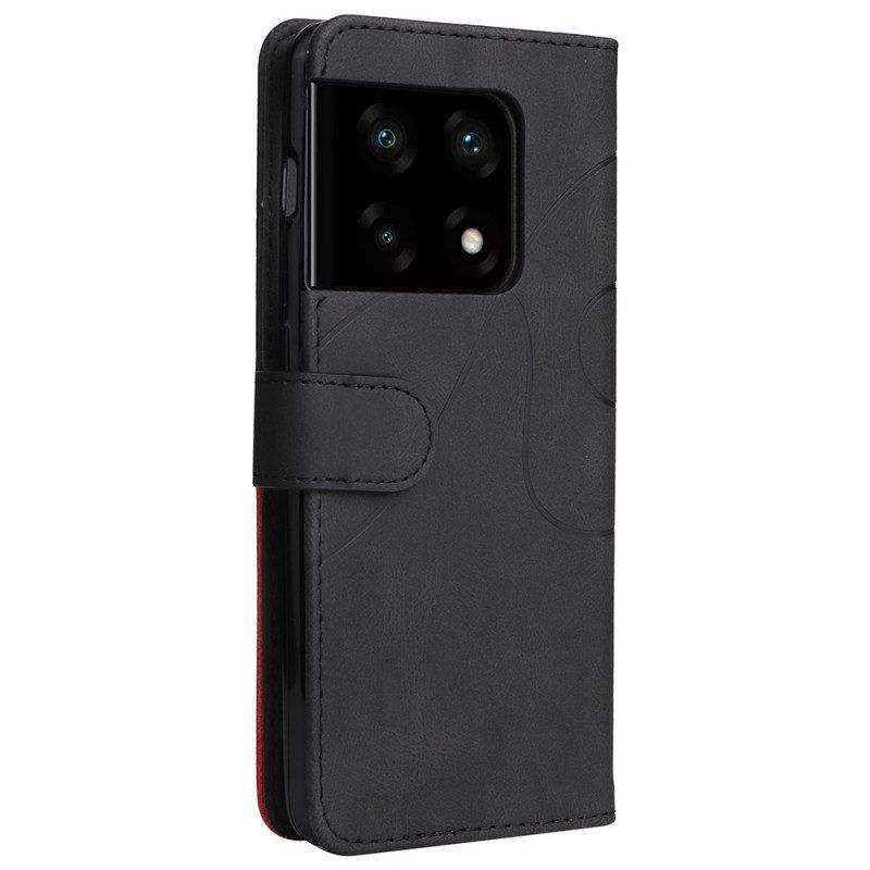 Flip Case Für OnePlus 10 Pro 5G Mit Kordel Zum Schlüsselband