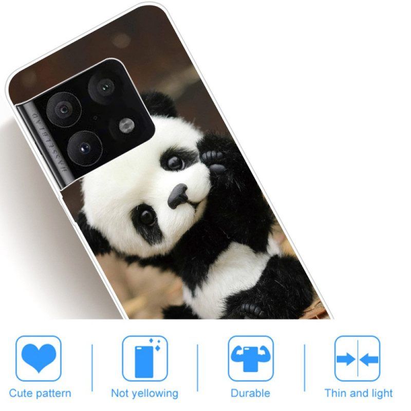 Handyhülle Für OnePlus 10 Pro 5G Flexibler Panda