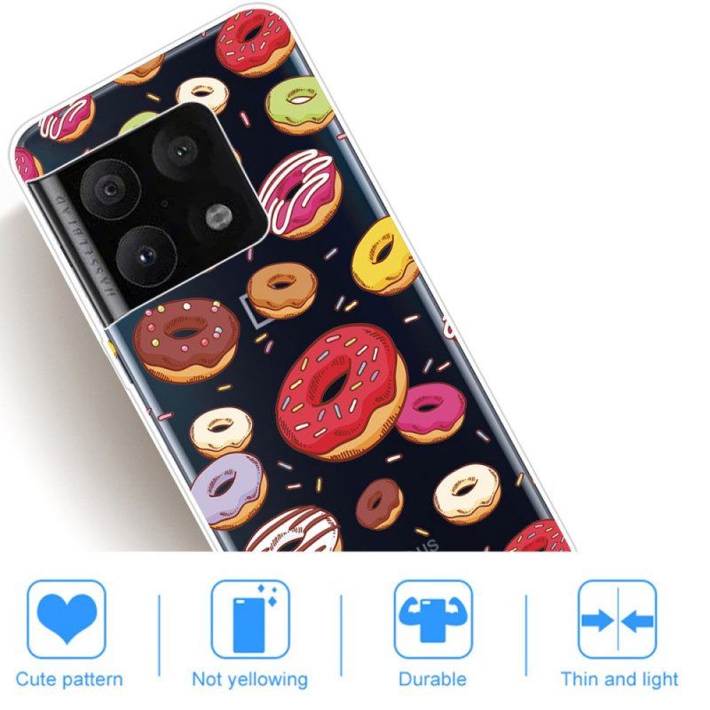 Hülle Für OnePlus 10 Pro 5G Ich Liebe Donuts