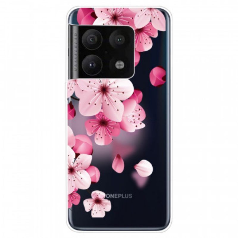 Hülle Für OnePlus 10 Pro 5G Reine Rosa Blume