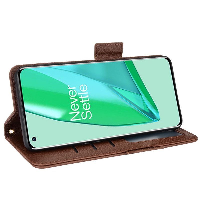 Lederhüllen Für OnePlus 10 Pro 5G Flip Case Klappe Double Litchi Neue Farben