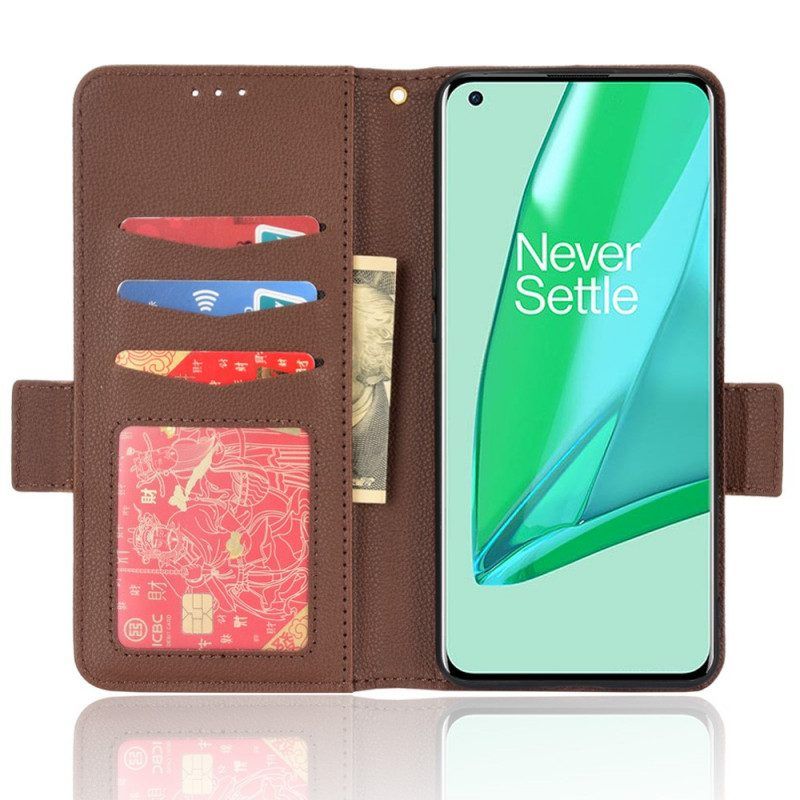 Lederhüllen Für OnePlus 10 Pro 5G Flip Case Klappe Double Litchi Neue Farben