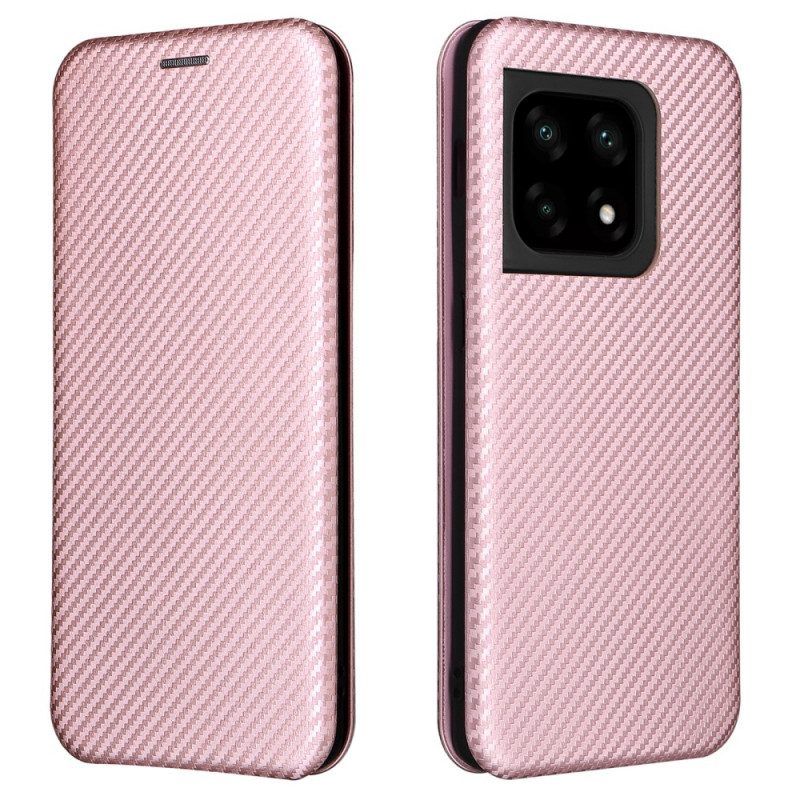 Schutzhülle Für OnePlus 10 Pro 5G Flip Case Kohlefaser