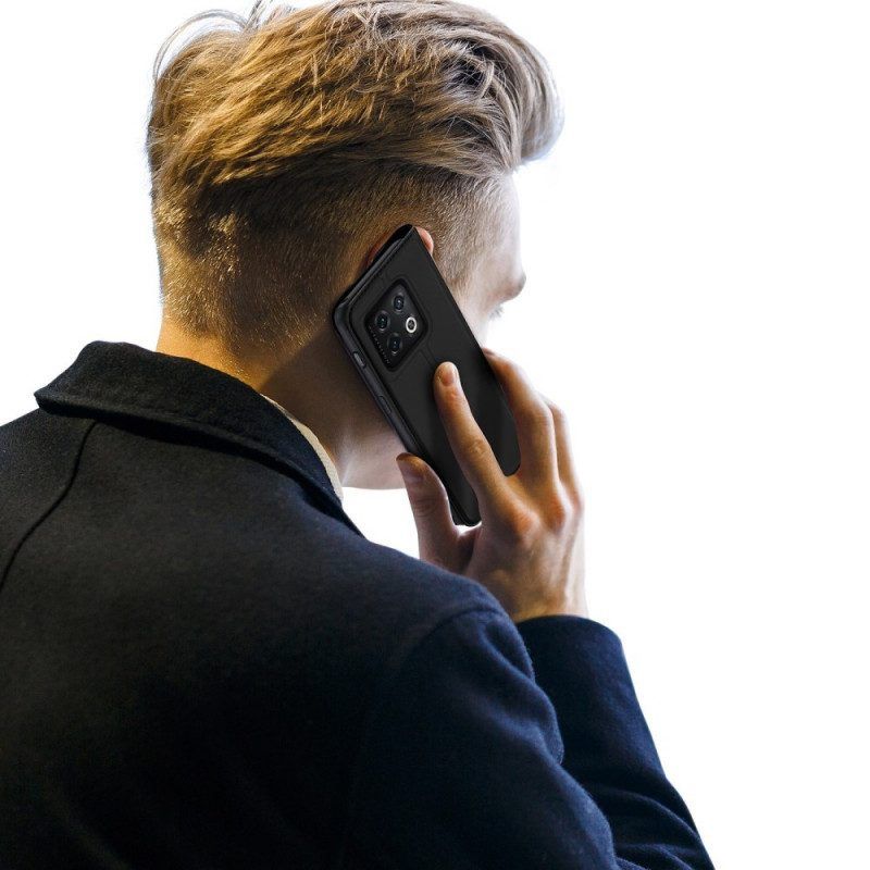 Schutzhülle Für OnePlus 10 Pro 5G Flip Case Skin Pro Series Dux Ducis