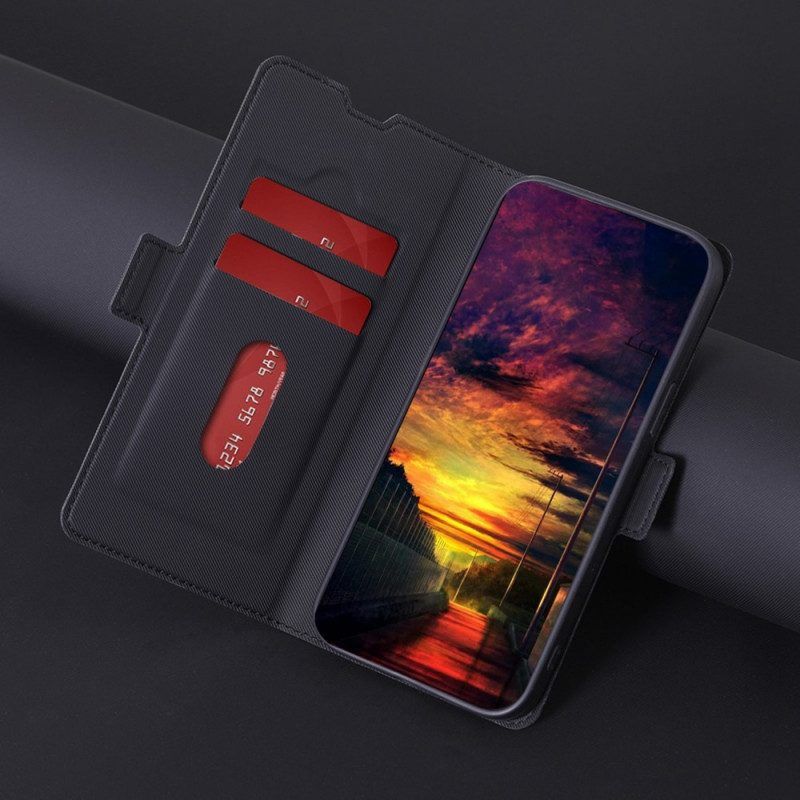 Schutzhülle Für OnePlus 10 Pro 5G Flip Case Zweifarbig