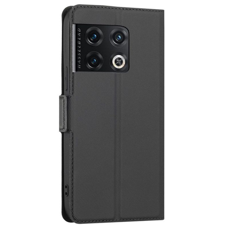 Schutzhülle Für OnePlus 10 Pro 5G Flip Case Zweifarbig