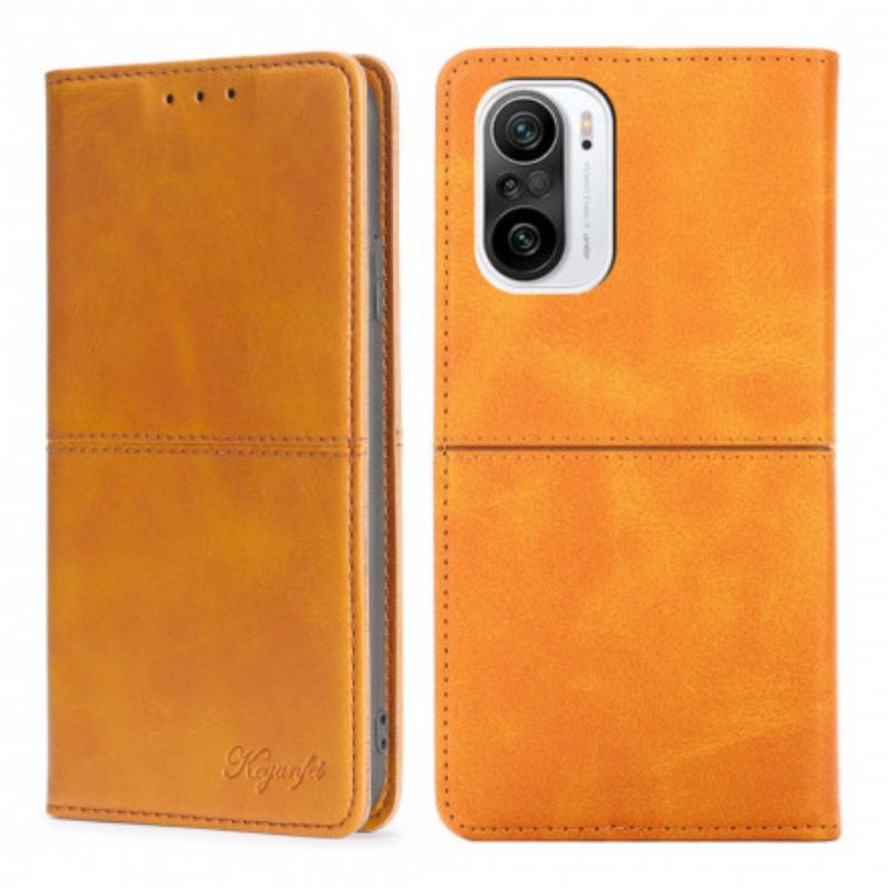 Flip Case Xiaomi Mi 11i 5g / Poco F3 Stil Leder Couture