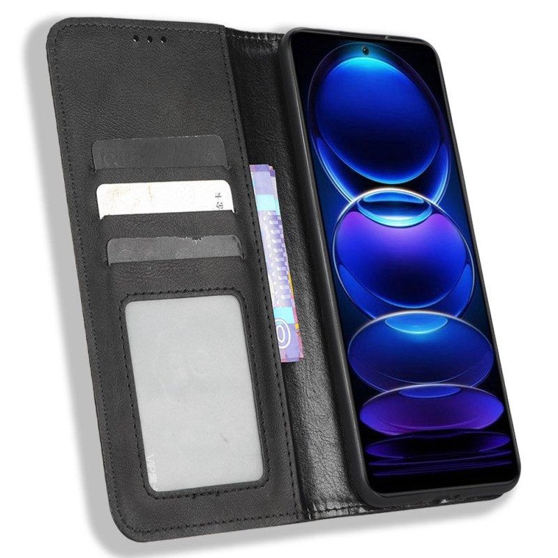 Schutzhülle Für Poco X5 5G Flip Case Stilisiert