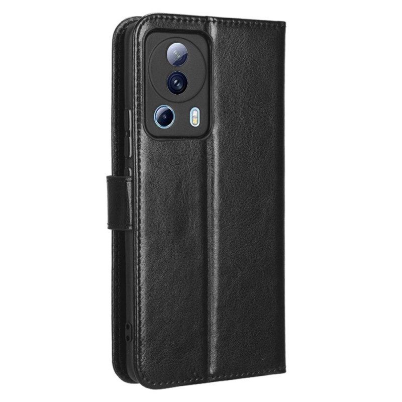 Flip Case Für Xiaomi 13 Lite Mit Kordel Kunstlederarmband