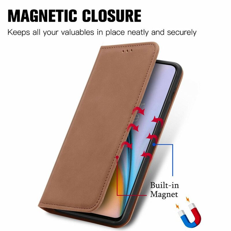 Flip Case Oneplus Nord 2 5g Skin-touch-design