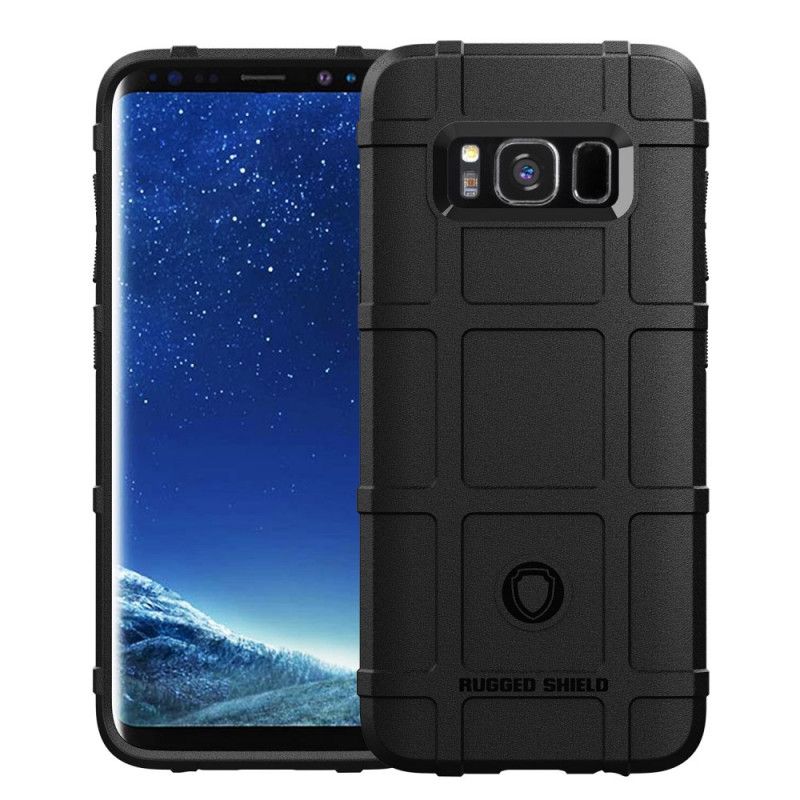 Hülle Samsung Galaxy S8 Schwarz Robuster Schild