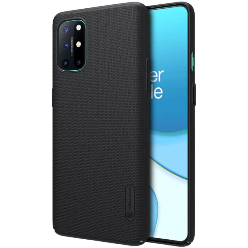 Hülle Für OnePlus 8T Schwarz Starrer Gefrosteter Nillkin