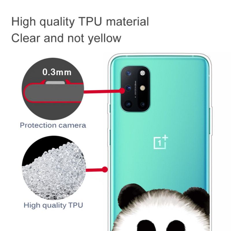 Hülle Für OnePlus 8T Transparenter Panda