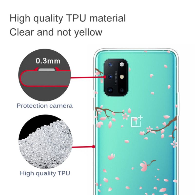 Hülle OnePlus 8T Handyhülle Blühende Zweige