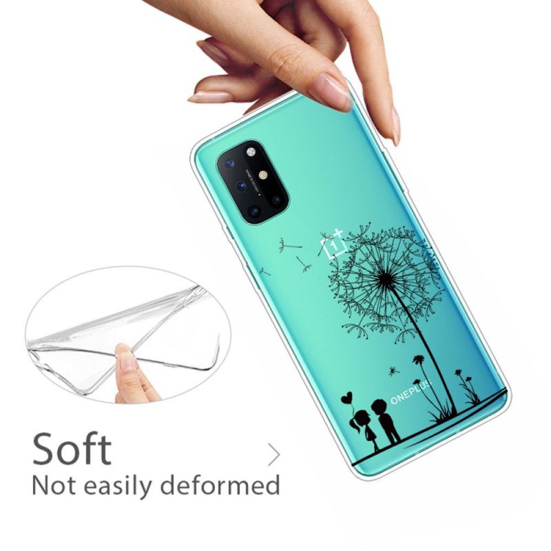 Hülle OnePlus 8T Handyhülle Löwenzahnliebe