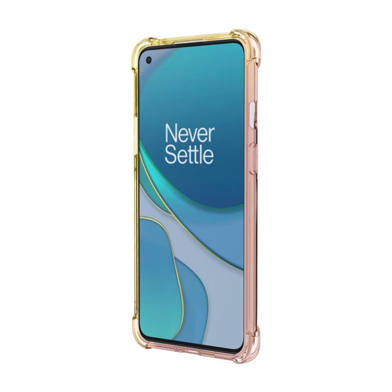 Hülle OnePlus 8T Magenta Verlaufsfarbe