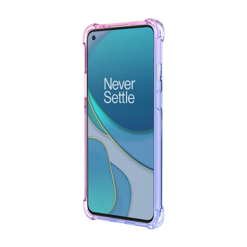 Hülle OnePlus 8T Magenta Verlaufsfarbe