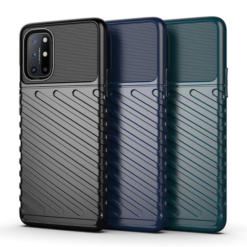 Hülle OnePlus 8T Schwarz Handyhülle Donnerserie