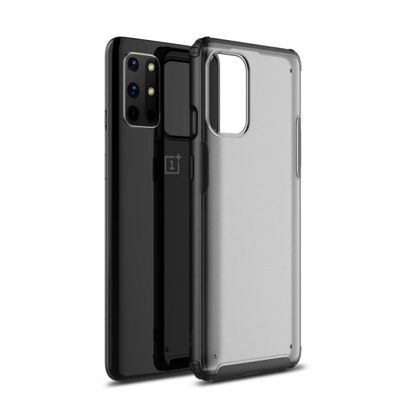 Hülle OnePlus 8T Schwarz Mattierter Hybrid