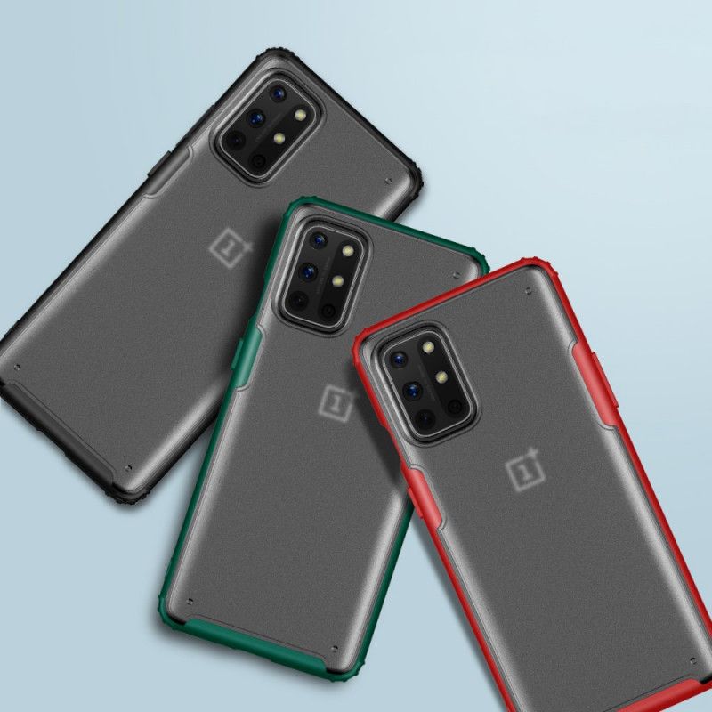 Hülle OnePlus 8T Schwarz Mattierter Hybrid