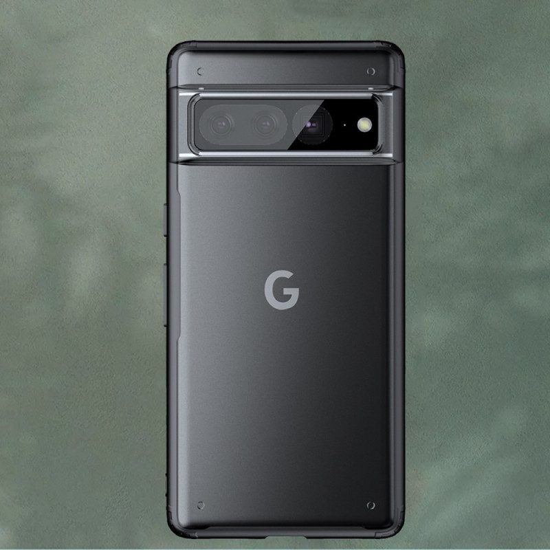 Hülle Für Google Pixel 7 Pro Durchscheinende Farbige Kanten