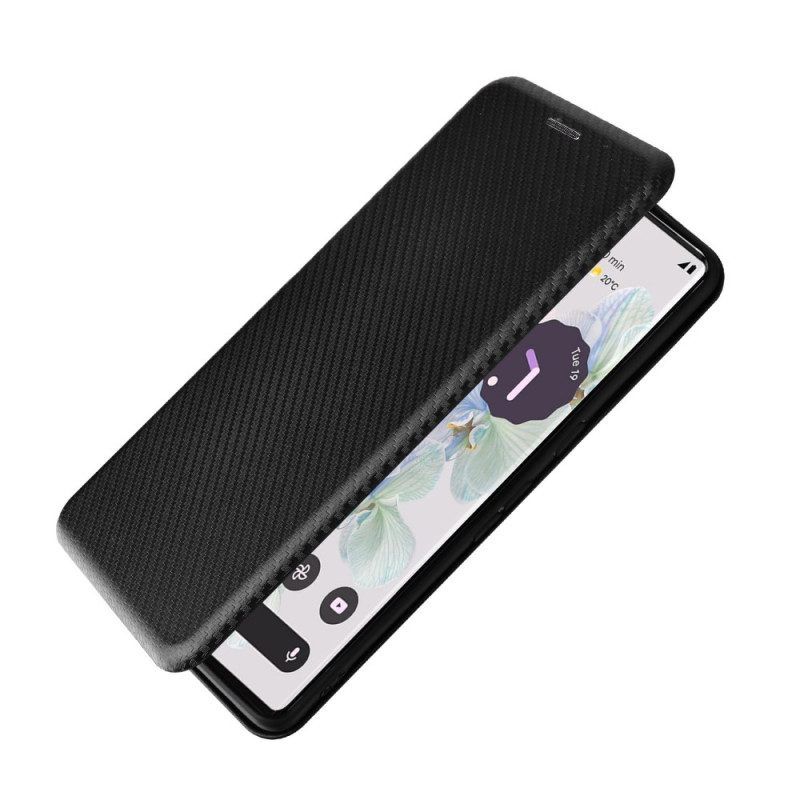 Schutzhülle Für Google Pixel 7 Pro Flip Case Kohlefaser